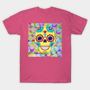 retro sugar skull T-Shirt